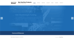 Desktop Screenshot of benmachine.com